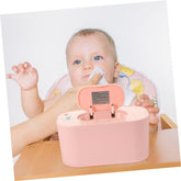 GARVALON Wipe Warmer USB Portable Wet Tissue Heater Dispenser Creative Heating Machine for Wipes Compact Warming Device Ideal for Travel and Outdoor Use