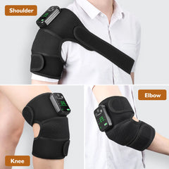 Thermal Shoulder Massager 3 in 1 for Knee Shoulder Elbow Heated Brace Wireless Support Brace Belt Knee Pad Blood Circulation