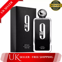 Afnan 9 PM Eau de Parfum for Men - 100ml Original Long Lasting Brand New Sealed