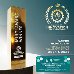 OxiPro BP1 Blood Pressure Monitors - Health & Pharma Award Winner 2025 - Blood Pressure Machine - BP Monitor for Home - Small to Large Cuff Blood Pressure Monitor
