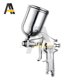 F75 Paint Pneumatic Airbrush 1.5mm Nozzle Automotive Painting Tool 44-73PSI Multifunction Spray Gun with 400ML Aluminum Cup