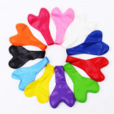 10Pc 10Inch Pink White Red Heart Shaped Latex Balloons Wedding Marriage Birthday Party Decors Valentine's Day Gifts Supplies