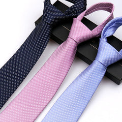 60 Styles Men Tie 8cm Business Daily Wear Luxury Neckties Classic Striped Gravata For Men Fit Wedding Workplace Suit Accessories