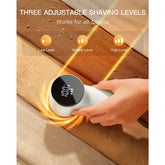 Fabric Shaver Lint Remover 3 Speeds Rechargeable Electric Portable Sweater to Remove Pilling for Clothes Couch Blanket
