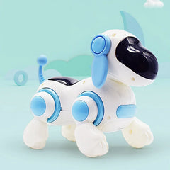 Children's Robot Bionic Electronic Dog Machine Intelligent Robot Dog Light Music Crawling Children's Interactive Toy Gift