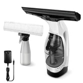 Cordless Window Vac Cleaner Rechargeable 28cm Squeegee Element & 150ml Water Tank, Window Washer with 200ml Spray Bottle