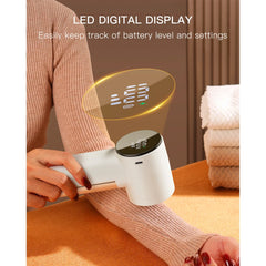 Fabric Shaver Lint Remover 3 Speeds Rechargeable Electric Portable Sweater to Remove Pilling for Clothes Couch Blanket