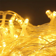 10M 20M 50M 100M Christmas Garland Lights Led String Fairy Light Festoon Lamp Outdoor Decorative Lighting for Wedding Party