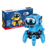 Multifunction Gesture Sensing RC Robot Toy - Intelligent Interactive STEM Toy with Music,Educational Kids Gift for Boys Girls