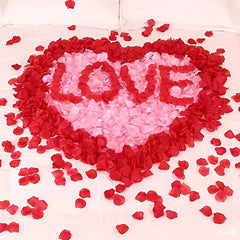 1000pcs Elegant Artificial Rose Petals for Weddings, Valentine's Day, and Holiday Decor - Add a Touch of Romance to Any Occasion