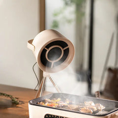 Portable Exhaust Fan Small Kitchen Hood Extractor Barbecue USB Supply Desktop Range Hoods Mini Suction Cooker Hood