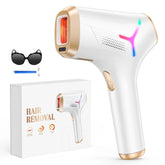 Flashes Laser Hair Removal for Women and Men IPL Hair Removal Body Bikini and Facial Areas Painless Permanent HairRemoval
