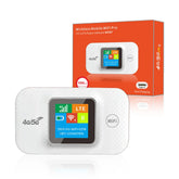 4G LTE Portable WiFi Hotspot 3000mAh 150Mbps Pocket Mobile Hotspot Type-C with Sim Card Slot Mini Outdoor Hotspot for Car Travel