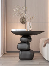 Handmade Art Alien Edge Coffee Table – Modern Fiberglass Side Table for Home Decor (60×40×50cm)