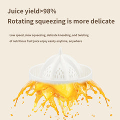 Portable Electric Juicer Household Juice Squeezer USB Rechargeable Juice Squeezer 7.4V Fruit Blender Household Kitchen Tools