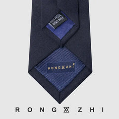 Blue Wool Tie For Men's Formal Wear Business 6cm Fashionable British Personality Narrow Tie Slimming Korean Version Small Tie