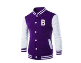 casual baseball jacket loose cardigan couple jacket