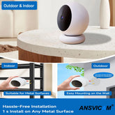 2K Wireless Battery Powered Cameras Outdoor Magnetic 5MP IP Camera Indoor for Home Security Smart Motion Detection Pet Dog Cam