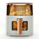 OYAJIA 1800W 6L Multi-Functional Air Fryer with Viewing Window, 8 Cooking Functions &Digital Display & Timer Function