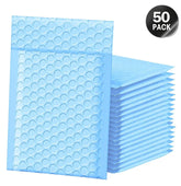 50 Pcs Pink Color Bubble Mailer Bubble Padded Envelopes Mailer Poly for Packaging Self Seal Shipping Bag Bubble Mailer Bag