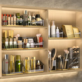 Luxury Makeup Organizer Desktop Bathroom Makeup Brush Storage Box Office Pen Box Makeup Brush Organizer Lipstick Storage Box