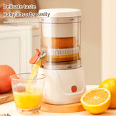 Portable Electric Juicer Household Juice Squeezer USB Rechargeable Juice Squeezer 7.4V Fruit Blender Household Kitchen Tools