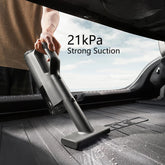 Car Vacuum Cleaner 21kPa Suction Type-C Charging 5-Stage Filtration 2400mAh Home Wireless Vacuum Cleaners Washable