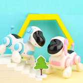 Children's Robot Bionic Electronic Dog Machine Intelligent Robot Dog Light Music Crawling Children's Interactive Toy Gift