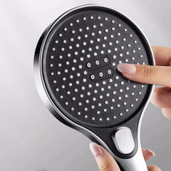 Big Shower Head Adjustable High Pressure 3 Modes Water Saving Rainfall Flow Shower Faucet Nozzle Bathroom Accessories 13CM