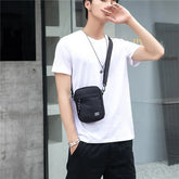 Men's Messenger Bag Crossbody Shoulder Bags Business Small Sling Pack Outdoor Travel Sports Man Mini Lightweight Bag