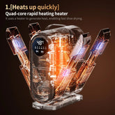 Foldable Shoe Dryer Electric Shoe and Boot Dryer Portable Heater For Socks Boots