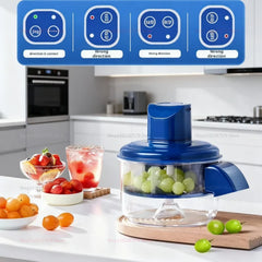 Electric Automatic Grape Peeler Machine for Home Use, Desktop Fruit Skin Peeler for Grapes Tomatoes, Easy to Clean & Save Time