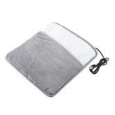 Foot Warmer Winter Electric Foot Heating Pad Soft Flannel Washable