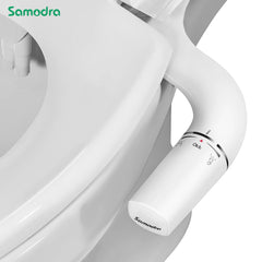 Right/Left Hand Toitet Bidet Sprayer Non-Electric Dual Nozzle Bidet Toilet Seat Hygienic Shower For Bathroom Accessories