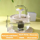 Cat water dispenser automatically circulates live water, flows drinking basin, pet dog dog kitten water feeder, smart USB plug