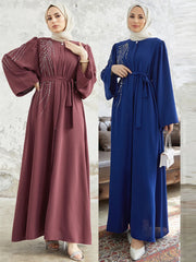 Muslim Kaftan Modest Dress For Women Robe Musulmane Caftan Marocain Femme Vestidos