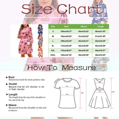 Fasion Sweet Floral Print Dress Ruffle Turtleneck Maxi Long Sleeve Fresh & Style Summer Elegant Mid-Length Dresses For Women