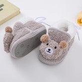 Winter Snow Baby Boots Newborn Toddler Warm Boots Winter First Walkers Baby Girls Boys Shoes Soft Sole Cute Cartoon Snow Booties