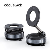 360° Adjustable Vacuum Magnetic Car Phone Holder For Magsafe Magnetic Suction Cup Phone Holder Folding Stand for Car Mirror Gym