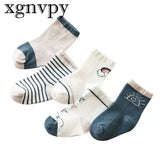 Cartoon Midtube Children's Combed Cotton Socks Boys Girls Random Pair Delivery Assorted Colors Fun Designs
