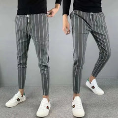 New Men's Lightweight Smart Casual Loose Straight Dress Suit Pants All Match Korean 2024 Business Trousers Streetwear Z121