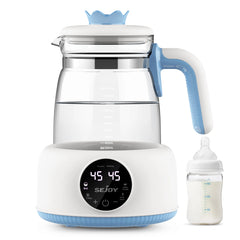 Sejoy Electric Milk Bottle Warmer Infant Thermostatic Milk Modulator Baby Formula Kettle Automatic Warmer Feeding Bottle