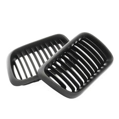 For BMW 318i 323i 325i 320i 328i 1997 1998 1999 Matte Black ABS E36 Grille Front Replacement Hood Kidney Grill