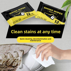 Shoe Cleaning Wipes Disposable Travel Friendly Dirt Removal And Polishing Wipes For Sneakers