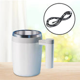 Self Stirring Coffee Cup, Automatic Stirring Cup, Electric Mixing Cup, Gift for