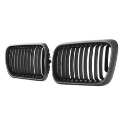 For BMW 318i 323i 325i 320i 328i 1997 1998 1999 Matte Black ABS E36 Grille Front Replacement Hood Kidney Grill