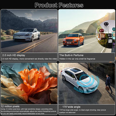 4K HD Car DVR DashCam New Vehicle Recorder 1080P Video Recorder 170 Angle Niht Vision Car Cycle Recorders Smart Car Dash Camera