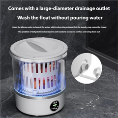 Dehydrated Underwear Washing Machine Fully Automatic Dormitory Mini Mini Sock and Underwear Washing Machine