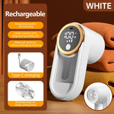 ONEKA Rechargeable Fabric Shaver Lint Remover Sweater Defuzzer Lints Fuzzs Pills Pilling Trimmer for Clothes Furniture