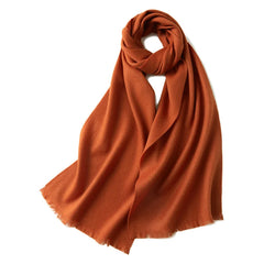 Pure Cashmere Warm Scarf Women Winter Autumn Short Tassle Wool Wrap Pashmina Shawl Cashmere Scarves for Ladies JulyPalette 100%